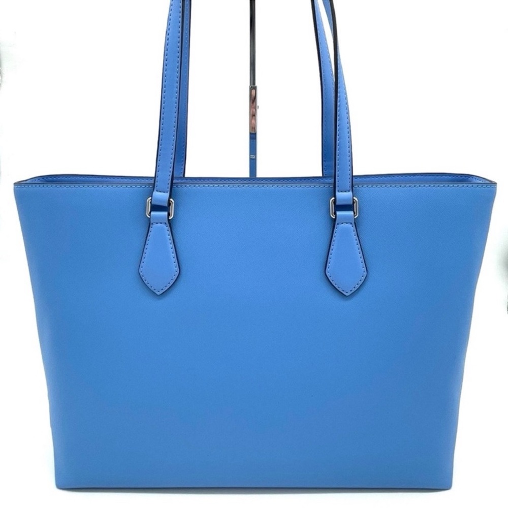 Michael Kors Bag Large Sheila Mf Tote Bag South Pacific Blue - Picture 6 of 13